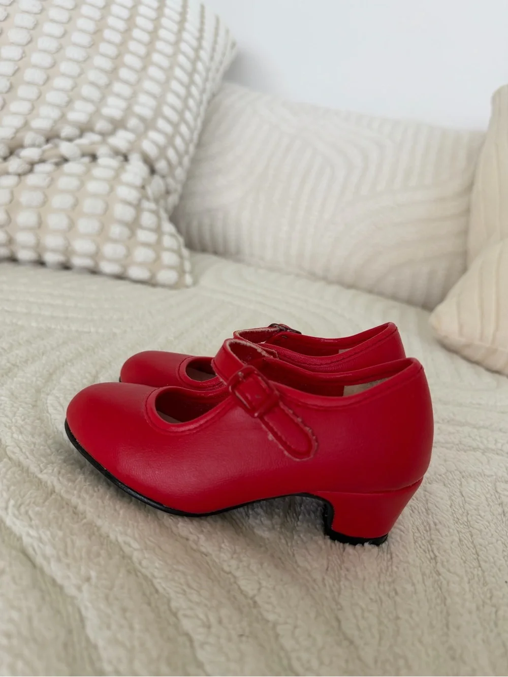 red Mary Jane 👠- Flamenco shoes for kids - size 22 EU -preloved - good condition
